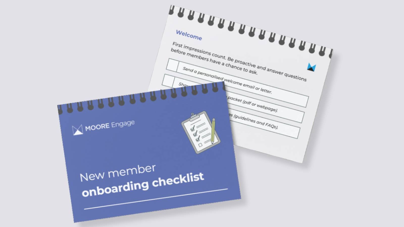 Member onboarding checklist cover